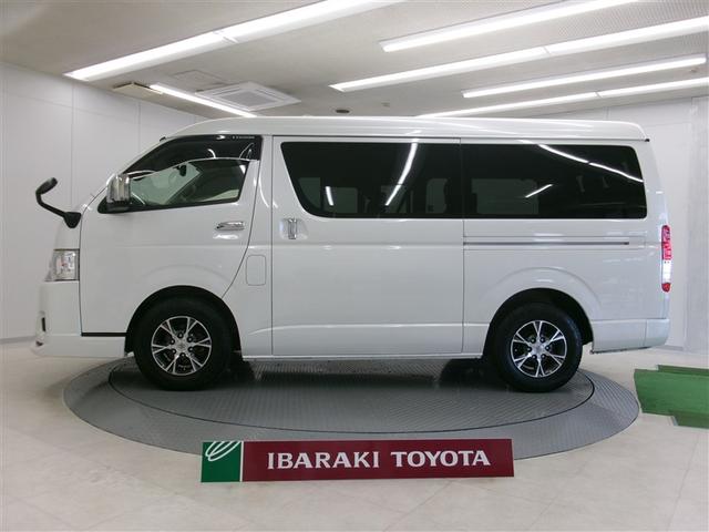 ハイエースワゴン GL セキュリティアラーム 左オートスライドドア ETC付き スマートキ- リアカメラ 運転席助手席エアバック キーレスキー ナビ&TV AC 100V PW LEDヘッドランプ 地デジ DVD再生 ABS(2枚目)