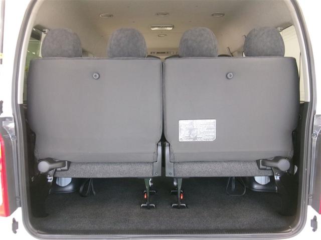 ハイエースワゴン GL セキュリティアラーム 左オートスライドドア ETC付き スマートキ- リアカメラ 運転席助手席エアバック キーレスキー ナビ&TV AC 100V PW LEDヘッドランプ 地デジ DVD再生 ABS(21枚目)