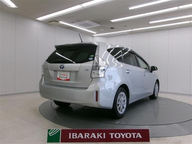 プリウスα S スマキ- DVD視聴可 リモコンキー 横滑り防止装置付き PW Bカメラ ナビ・TV サイドエアB ETC車載器 ABS付き アルミホイール メモリーナビゲーション パワーステアリング イモビ AC(3枚目)