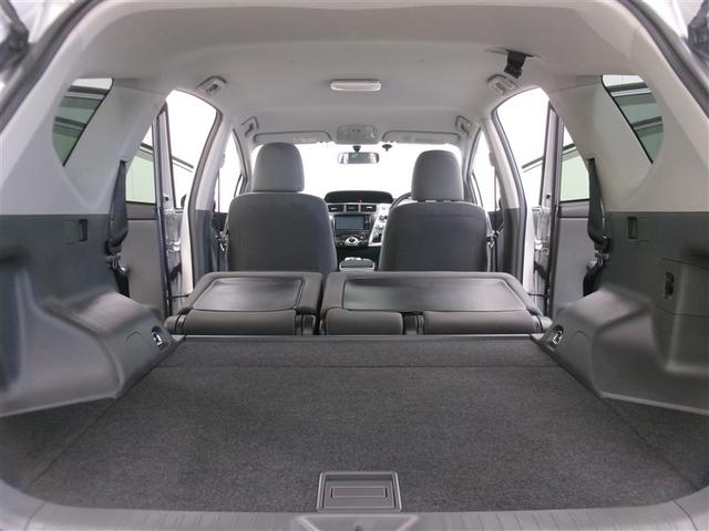 プリウスα S スマキ- DVD視聴可 リモコンキー 横滑り防止装置付き PW Bカメラ ナビ・TV サイドエアB ETC車載器 ABS付き アルミホイール メモリーナビゲーション パワーステアリング イモビ AC(18枚目)