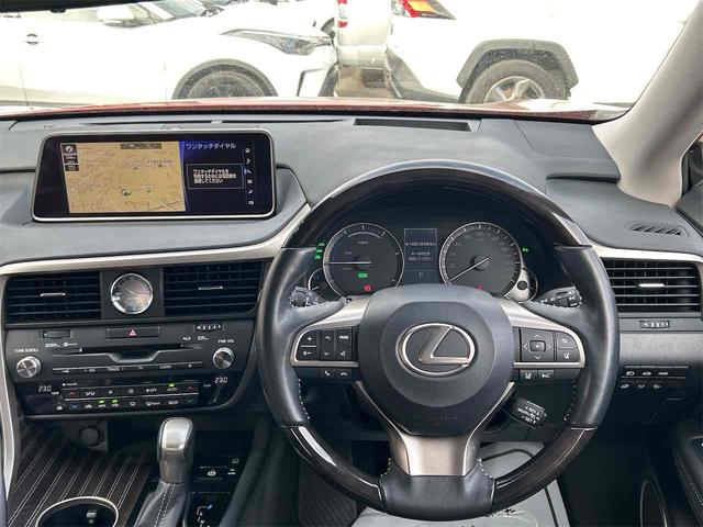 ＲＸ ＲＸ４５０ｈ　バージョンＬ　４ＷＤ　ドライブレコーダー　バックカメラ　オートクルーズコントロール　レーンアシスト　パワーシート　衝突被害軽減システム　ナビ　ＴＶ　オートマチックハイビーム（3枚目）