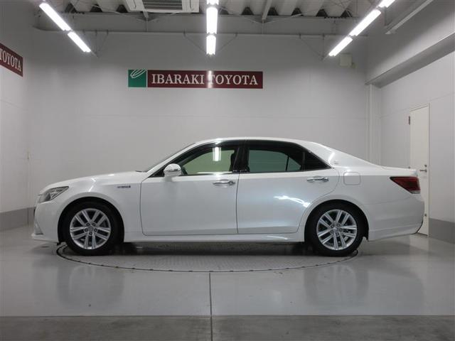 クラウンハイブリッド アスリートＳ　ＰＷ　バックガイドモニター　ナビ付　カーテンエアバッグ　ＡＡＣ　ＨＤＤナビゲーションシステム　パワーステアリング　アルミ　助手席エアバッグ　ＡＢＳ　エアバッグ（2枚目）