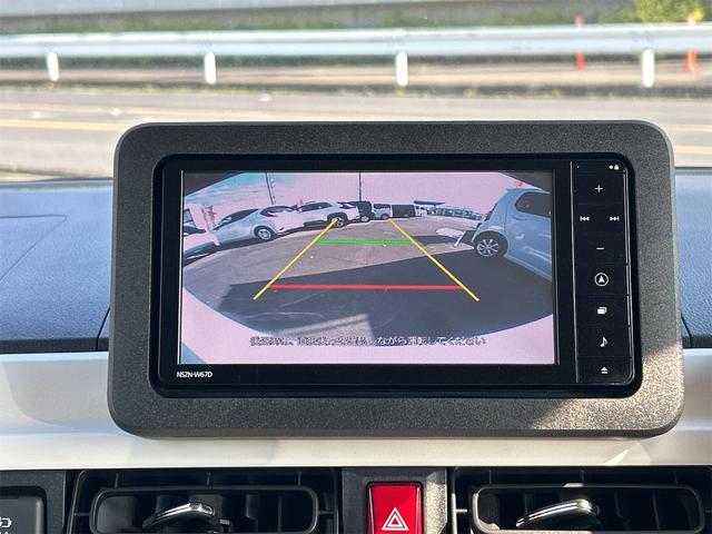 ムーヴキャンバス ストライプスＧ　バックカメラ　両側電動スライドドア　ＴＶ　クリアランスソナー　衝突被害軽減システム　オートライト　ＬＥＤヘッドランプ　スマートキー　アイドリングストップ　電動格納ミラー　シートヒーター　ベンチシート（3枚目）
