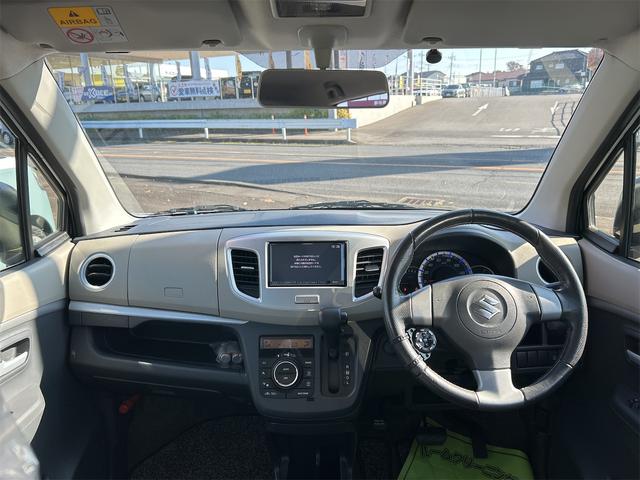 ワゴンＲ ＦＸリミテッド　ＥＴＣ　オートライト　ＨＩＤ　スマートキー　アイドリングストップ　電動格納ミラー　ＣＶＴ　盗難防止システム　ＡＢＳ　ＣＤ　アルミホイール　衝突安全ボディ　エアコン（2枚目）