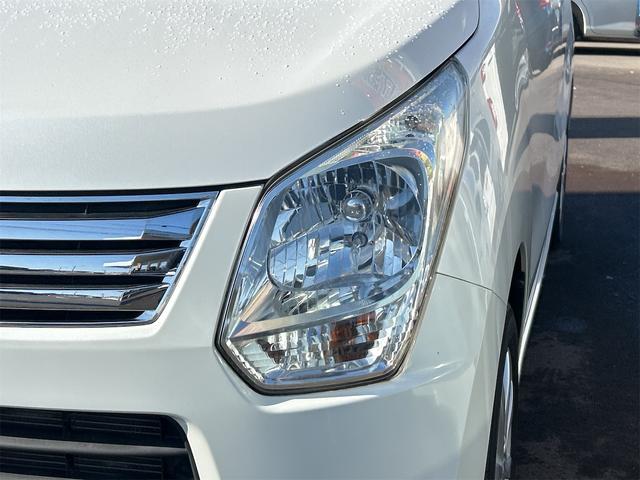 ワゴンＲ ＦＸリミテッド　ＥＴＣ　オートライト　ＨＩＤ　スマートキー　アイドリングストップ　電動格納ミラー　ＣＶＴ　盗難防止システム　ＡＢＳ　ＣＤ　アルミホイール　衝突安全ボディ　エアコン（36枚目）