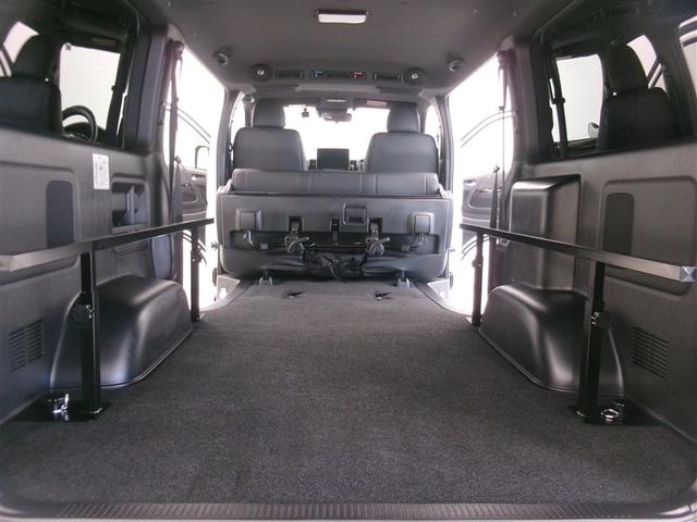 ハイエースバン ロングスーパーＧＬ　Ｗエアコン　Ｂカメラ　ＬＥＤライト　パワーウインドウ　横滑防止　アルミホイール　フルセグテレビ　キーレスエントリー　メモリーナビ　オートエアコン　ＥＴＣ　パワーステ　ＡＢＳ　エアバッグ　フルフラット（19枚目）