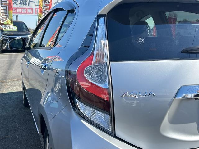 アクア Sスタイルブラック 全周囲カメラ ナビ クリアランスソナー レーンアシスト 衝突被害軽減システム オートマチックハイビーム オートライト スマートキー 電動格納ミラー CVT 盗難防止システム 衝突安全ボディ ABS(29枚目)