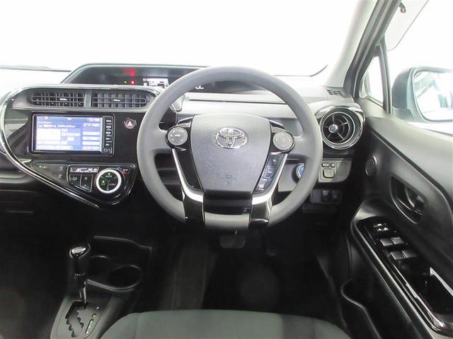 アクア Sスタイルブラック ETC バックカメラ ナビ TV クリアランスソナー レーンアシスト 衝突被害軽減システム オートマチックハイビーム オートライト スマートキー 電動格納ミラー CVT 盗難防止システム(4枚目)