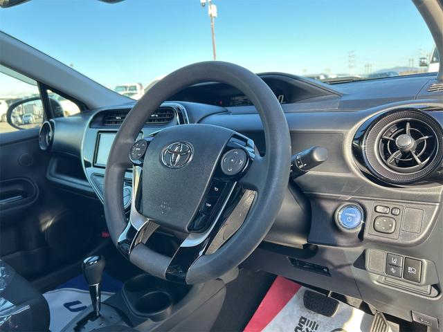 アクア Sスタイルブラック ETC バックカメラ ナビ TV クリアランスソナー レーンアシスト 衝突被害軽減システム オートマチックハイビーム オートライト スマートキー 電動格納ミラー CVT 盗難防止システム(24枚目)