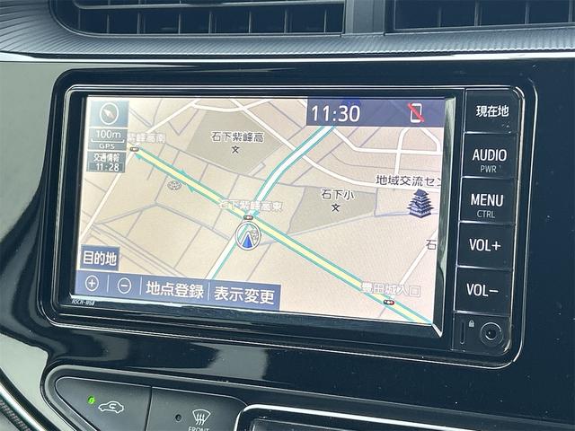 アクア Ｓ　バックカメラ　ナビ　ＴＶ　レーンアシスト　オートマチックハイビーム　オートライト　スマートキー　電動格納ミラー　ＣＶＴ　盗難防止システム　衝突安全ボディ　ＡＢＳ　ＥＳＣ　ＣＤ（5枚目）