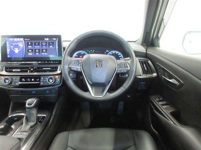 クラウンハイブリッド RSアドバンス オートエアコン 助手席エアバッグ 本革S LEDランプ Bカメラ メモリナビ ナビTV ドラレコ付 サイドエアバッグ アルミ エアバッグ パワーウィンドウ パワステ ABS ルーフ 地上デジタル(4枚目)