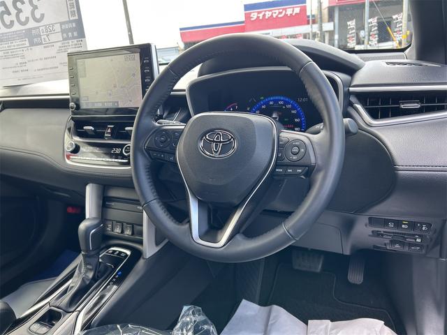 カローラクロス ハイブリッド Z ドライブレコーダー 全周囲カメラ クリアランスソナー オートクルーズコントロール レーンアシスト パワーシート 衝突被害軽減システム ナビ TV オートマチックハイビーム オートライト(30枚目)