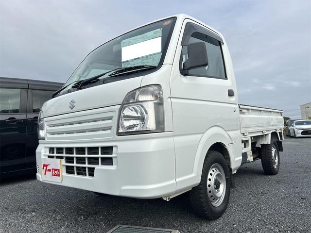 キャリイトラック KCエアコン・パワステ 4WD 軽トラック MT ABS エアコン パワーステアリング 運転席エアバッグ(2枚目)