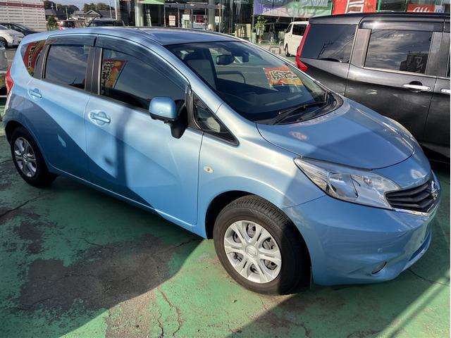 ノート X DIG-S AUX接続 エマージェンシブレーキ 地デジテレビ DVD再生機能 アイドリングストップ機能 左右エアバック イモビ AAC スマキー バックカメラ付き ESC ETC パワーウィンドウ ABS(2枚目)