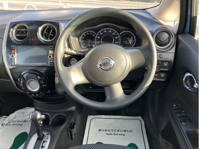 ノート X DIG-S AUX接続 エマージェンシブレーキ 地デジテレビ DVD再生機能 アイドリングストップ機能 左右エアバック イモビ AAC スマキー バックカメラ付き ESC ETC パワーウィンドウ ABS(5枚目)