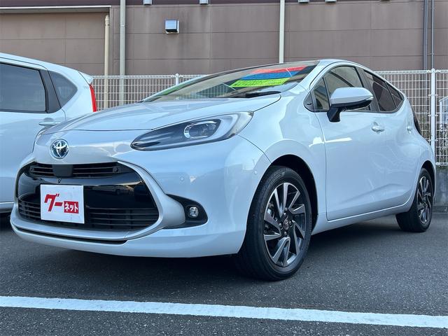 アクア Ｚ　全周囲カメラ　ナビ　オートクルーズコントロール　パークアシスト　衝突被害軽減システム　アルミホイール　オートライト　ＬＥＤヘッドランプ　スマートキー　電動格納ミラー　シートヒーター（12枚目）