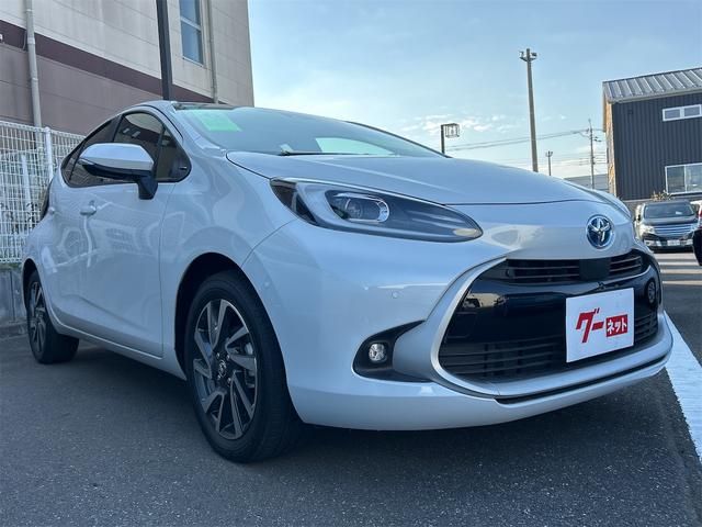 アクア Ｚ　全周囲カメラ　ナビ　オートクルーズコントロール　パークアシスト　衝突被害軽減システム　アルミホイール　オートライト　ＬＥＤヘッドランプ　スマートキー　電動格納ミラー　シートヒーター（29枚目）