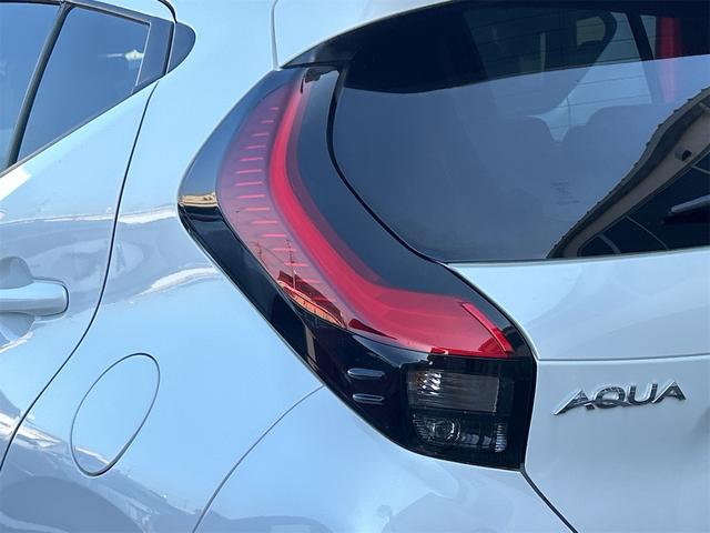 アクア Ｚ　全周囲カメラ　ナビ　オートクルーズコントロール　パークアシスト　衝突被害軽減システム　アルミホイール　オートライト　ＬＥＤヘッドランプ　スマートキー　電動格納ミラー　シートヒーター（34枚目）