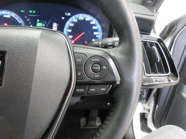 クラウンハイブリッド ＲＳアドバンス　地デジ　衝突被害軽減装置　黒革シート　ＬＥＤヘットライト　後カメラ　クルコン　ＡＣ　Ｐシート　エアバッグ　ナビＴＶ　セキュリティーアラーム　キーフリー　スマートキ　パワーウィンドウ　メモリナビ　アルミ（11枚目）