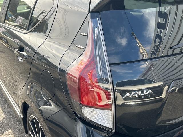 アクア G G’s ETC バックカメラ ナビ TV オートクルーズコントロール レーンアシスト 衝突被害軽減システム アルミホイール オートマチックハイビーム オートライト スマートキー 電動格納ミラー CVT(19枚目)