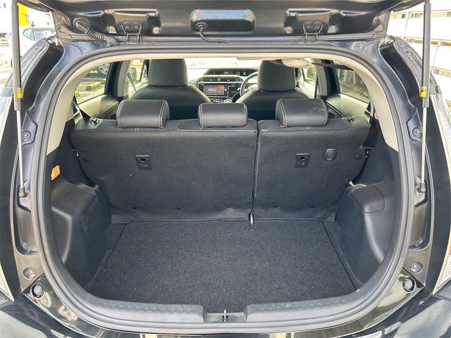 アクア G G’s ETC バックカメラ ナビ TV オートクルーズコントロール レーンアシスト 衝突被害軽減システム アルミホイール オートマチックハイビーム オートライト スマートキー 電動格納ミラー CVT(26枚目)