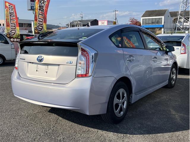 プリウス S ドライブレコーダー ETC バックカメラ ナビ TV アルミホイール オートライト HID CVT スマートキー 電動格納ミラー 盗難防止システム Bluetooth 衝突安全ボディ ABS ESC(4枚目)