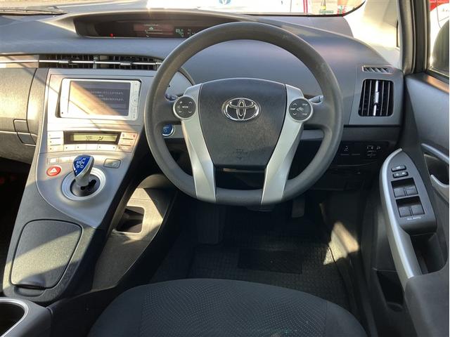 プリウス S ドライブレコーダー ETC バックカメラ ナビ TV アルミホイール オートライト HID CVT スマートキー 電動格納ミラー 盗難防止システム Bluetooth 衝突安全ボディ ABS ESC(5枚目)