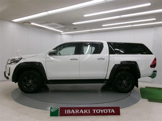 ハイラックス Ｚ　プリクラッシュＳ　キーフリーシステム　フルセグ地デジ　運転席助手席エアバック　バックモニタ　パワーウインドウ　ＥＴＣ搭載　スマートキー＆プッシュスタート　カーテンエアバック　切り替え４ＷＤ　パワステ（2枚目）