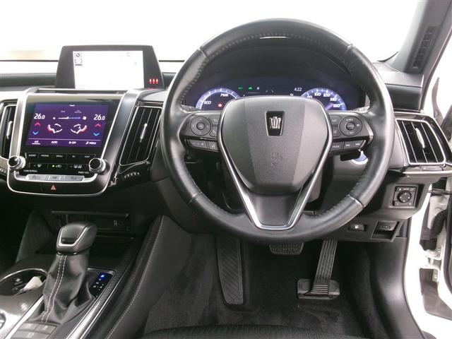 クラウンハイブリッド RS ナビ Bカメラ カーテンエアバッグ アルミ メモリーナビ ABS PW エアバッグ パワステ プリクラッシュブレーキ(14枚目)