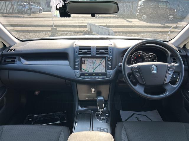 クラウン 2.5アスリート ドライブレコーダー ETC クリアランスソナー オートクルーズコントロール バックカメラ ナビ TV アルミホイール オートライト HID AT スマートキー 電動格納ミラー 盗難防止システム(2枚目)