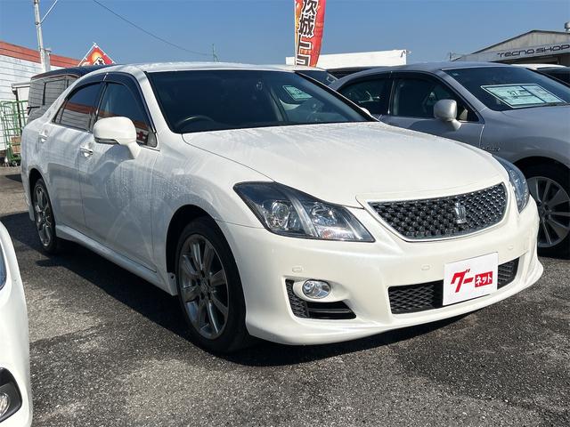 クラウン 2.5アスリート ドライブレコーダー ETC クリアランスソナー オートクルーズコントロール バックカメラ ナビ TV アルミホイール オートライト HID AT スマートキー 電動格納ミラー 盗難防止システム(14枚目)