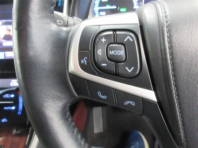 ハリアーハイブリッド プレミアム　アドバンスドパッケージ　本革シート　ＴＶ　Ｓキー　地デジ　パワーウインドウ　クルコン　ＬＥＤライト　電動シート　横滑防止装置　ＤＶＤ再生　ミュージックプレイヤー接続可　オートエアコン　キーフリー　ＡＢＳ　ＥＴＣ車載器　４ＷＤ（9枚目）