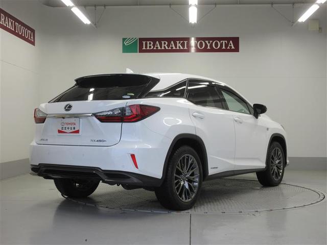 ＲＸ ＲＸ４５０ｈ　Ｆスポーツ　４ＷＤ　ドライブレコーダー　全周囲カメラ　オートクルーズコントロール　レーンアシスト　パワーシート　衝突被害軽減システム　ナビ　ＴＶ　オートマチックハイビーム　オートライト（3枚目）