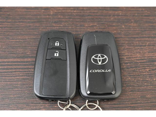 カローラツーリング ハイブリッド ダブルバイビー 追突軽減ブレーキ バックモニタ 地デジフルセグ DVD 横滑防止 エアロ スマキー LEDライト デュアルエアバッグ エアコン オートクルーズ サイドエアバッグ ETC付 PS キーフリー ABS(35枚目)