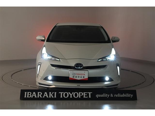 プリウス Ａツーリングセレクション　ドラレコ付き　スマキー　エアロ　イモビライザー　バックモニター　クルコン　記録簿有　ＬＥＤヘッドライト　ＤＶＤ視聴可　ＥＴＣ　ナビＴＶ　メモリーナビゲーション　横滑り防止機能　キーフリ　アルミ　ＡＡＣ（7枚目）