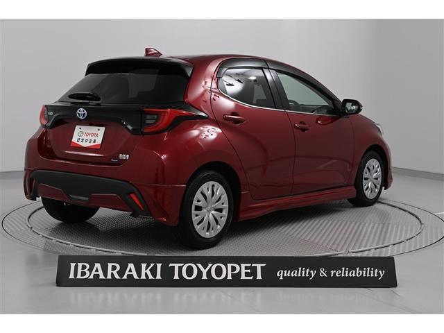 ヤリス ハイブリッドZ PCS 整備記録簿 エアロ 地デジ Bカメラ ドラレコ付 LEDランプ スマキー ETC付き メディアプレイヤー接続 ナビTV VSC パワステ クルコン カーテンエアバック キーフリー ABS(7枚目)