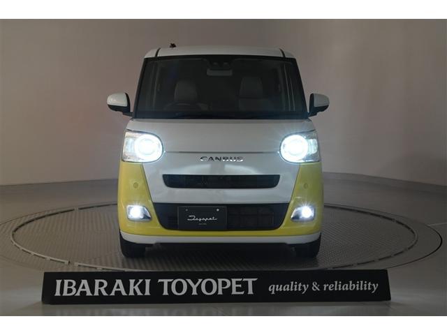 ムーヴキャンバス ストライプスＧ　アイドルストップ　ナビＴＶ　Ｂカメラ　パワーウインドウ　フルセグＴＶ　ＥＴＣ　セキュリティアラーム　ドライブレコーダー　スマートキープッシュスタート　カーテンエアバック　キーフリーキー　ＬＥＤライト（7枚目）