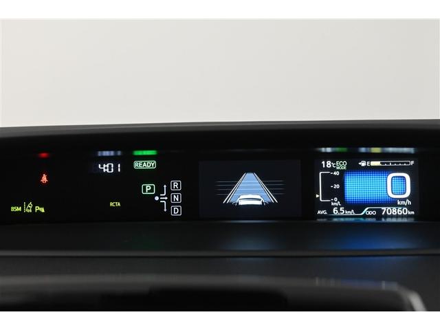 プリウス Aプレミアム ツーリングセレクション 横滑り防止機能 運転席パワーシート エアコン パワーウィンドウ ナビ&TV LEDライト 盗難防止装置 スマートキー&プッシュスタート キーレス ドライブレコーダー アルミホイール メモリナビ ABS(8枚目)