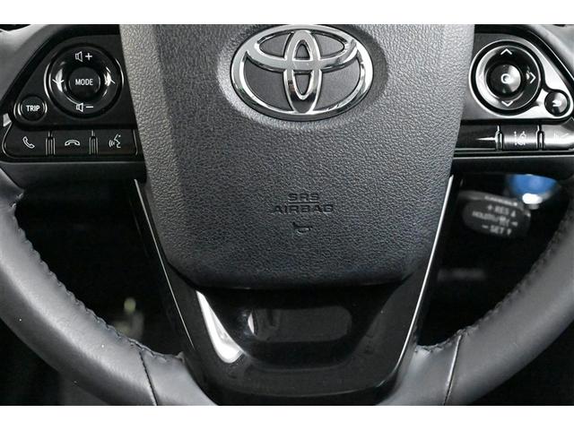 プリウス Aプレミアム ツーリングセレクション 横滑り防止機能 運転席パワーシート エアコン パワーウィンドウ ナビ&TV LEDライト 盗難防止装置 スマートキー&プッシュスタート キーレス ドライブレコーダー アルミホイール メモリナビ ABS(19枚目)