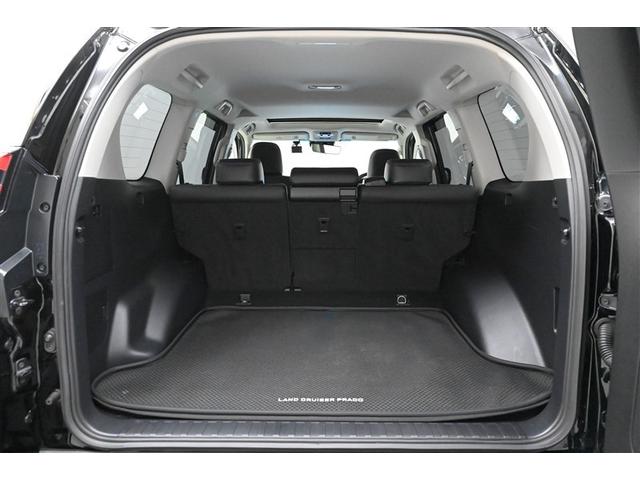 ランドクルーザープラド TX Lパッケージ・ブラックエディション 本革シート 寒冷地 記録簿 地デジ Pシート ナビ・TV DVD アルミホイール クルーズコントロール 横滑り防止装置 ミュージックプレイヤー接続可 ドライブレコーダー メモリーナビ LEDライト(20枚目)