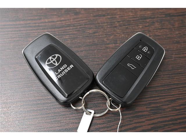 ランドクルーザープラド TX Lパッケージ・ブラックエディション 本革シート 寒冷地 記録簿 地デジ Pシート ナビ・TV DVD アルミホイール クルーズコントロール 横滑り防止装置 ミュージックプレイヤー接続可 ドライブレコーダー メモリーナビ LEDライト(38枚目)