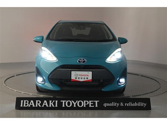 アクア Gソフトレザーセレクション スマートキー&プッシュスタート ETC車載器 フルセグTV LEDライト 横滑り防止 クルーズコントロール イモビ ナビ&TV キーレス メモリナビ DVD再生可 オートエアコン ABS Wエアバック(6枚目)