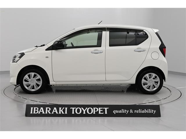 ミライース Ｘ　ＳＡＩＩＩ　衝突回避支援ブレーキ機能　ＡＵＸ　運転席助手席エアバック　横滑防止　点検記録簿付　ＬＥＤライト　キーレスキー　パワーウインドウ　エアコン　パワステ　ＡＢＳ　エアバック　アイストップ（4枚目）