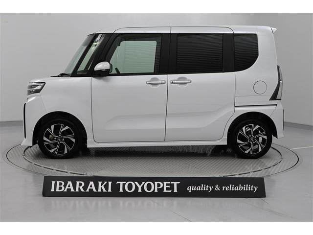 タント カスタムX 衝突軽減ブレーキ アイドリングストップ機能 盗難警報装置 LED キーレスエントリー スマキー エアコン Wエアバッグ パワステ サイドエアバッグ ベンチシート エアバッグ アルミホイール ABS(5枚目)