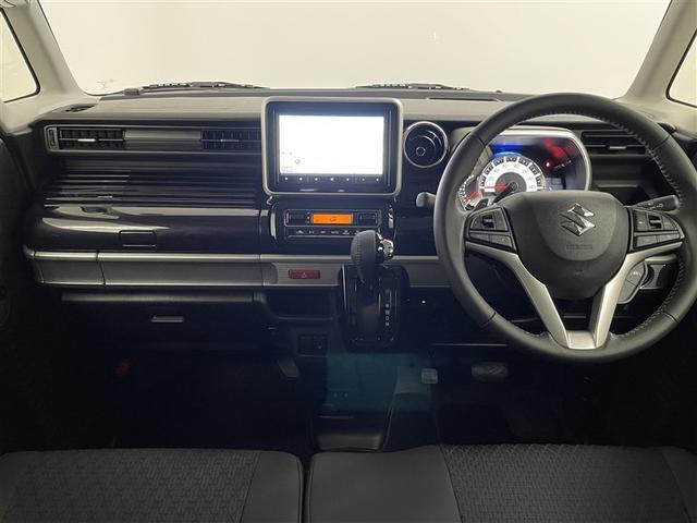 スペーシアカスタム ハイブリッドXSターボ 両自動ドア 前後誤発進抑制機能 ドライブレコーダ アルミホイールタイヤ AC リアカメラ 盗難防止 スマートキー付 ESC LED ナビTV クルコン ETC車載器 キーフリーシステム DVD再生可能(2枚目)