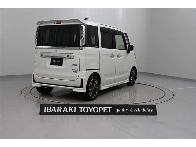 スペーシアカスタム ハイブリッドXSターボ 両自動ドア 前後誤発進抑制機能 ドライブレコーダ アルミホイールタイヤ AC リアカメラ 盗難防止 スマートキー付 ESC LED ナビTV クルコン ETC車載器 キーフリーシステム DVD再生可能(8枚目)