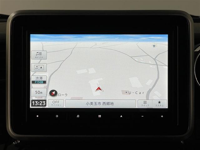 スペーシアカスタム ハイブリッドXSターボ 両自動ドア 前後誤発進抑制機能 ドライブレコーダ アルミホイールタイヤ AC リアカメラ 盗難防止 スマートキー付 ESC LED ナビTV クルコン ETC車載器 キーフリーシステム DVD再生可能(13枚目)