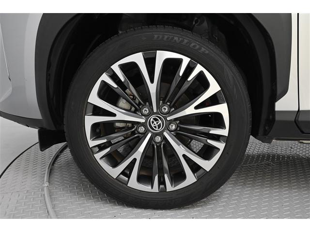 ヤリスクロス ハイブリッドＺ　スマートキ　ＤＶＤプレーヤー　衝突軽減ブレーキ　リヤカメラ　点検記録簿　ＬＥＤヘッドライ　ＥＳＣ　クルーズＣ　パワーステアリング　アルミホイール　ＥＴＣ車載器　運転席パワーシート　イモビ　キーフリー（3枚目）