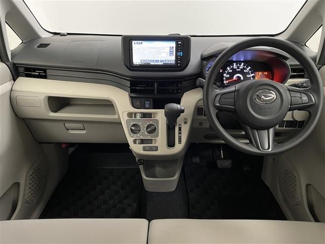 ムーヴ Ｌ　横滑防止装置　運転席エアバッグ　フルセグＴＶ　メモリナビ　オートエアコン　メンテナンスノート　パワステ　ＡＢＳ　キーレス　パワーウィンドウ　ミュージックプレイヤー接続可　ＤＶＤ再生　ナビテレビ（2枚目）