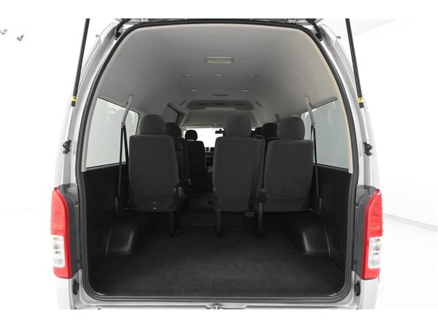 ハイエースワゴン グランドキャビン　パワステ　定期点検記録簿　ダブルエアコン　フルセグ　Ｗエアバック　キーレスエントリー　ＡＢＳ　３列シート　エアバック　メモリーナビ　オートエアコン　ミュージックプレイヤー接続可　インテリキー（17枚目）